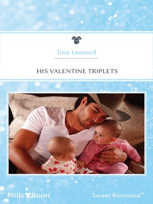 cover image of His Valentine Triplets